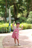 G.DUCKKIDS小黃鴨童裝女童夏裝套裝2025新款兒童衣服女小童短袖草莓熊背帶褲 玫粉色 100 尺碼2~3歲【90-100cm】cm 曬單實(shí)拍圖