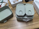 小熊（Bear）電熱飯盒 加熱飯盒 保溫飯盒可加熱 雙層四膽辦公室蒸煮熱飯神器可預(yù)約上班族加熱便當(dāng)盒DFH-G16W7 曬單實(shí)拍圖