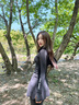 安踏安踏泳衣女款防曬小蠻腰長(zhǎng)袖長(zhǎng)褲沖浪水母服泳裝 暗夜黑單上裝2XL 曬單實(shí)拍圖