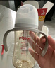 貝親（Pigeon）PPSU寬口徑雙把手奶瓶240ml M號(hào)奶嘴 3個(gè)月+ AA270 曬單實(shí)拍圖