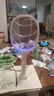 電蚊拍充電式家用滅蚊蟲蚊子拍充電式滅蚊拍蒼蠅拍大網(wǎng)面 白色【旗艦推薦】8燈變頻誘蚊燈 曬單實拍圖