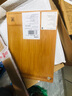 雙立人（ZWILLING）切菜板果面板搟面板切肉板菜板子家用整竹砧板加大加厚大號(hào)案板 特大號(hào)420*300*18mm-整竹砧板 曬單實(shí)拍圖