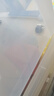 禧天龍塑料衣物收納箱玩具整理箱55L 透明 3個裝 帶輪 曬單實拍圖