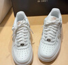 耐克AJ1男鞋新款A(yù)IR JORDAN 1 MID 運動鞋中幫復(fù)古籃球鞋 DQ8426-145 43 曬單實拍圖