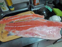 崇鮮【分割】新鮮冰鮮三文魚整條（大西洋鮭）6-5kg刺身即食年貨禮盒 冰鮮三文魚整條5- 6kg （分割發(fā)貨 曬單實(shí)拍圖
