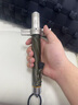 匹克（PEAK）甩棍實(shí)心防身甩棒武器合法伸縮棒車載破窗多功能防狼自衛(wèi)打狗棒棍 【26寸傘繩款-亮銀】26-66CM 曬單實(shí)拍圖