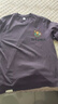 JEEP SPIRIT短袖t恤男2025夏季新款高端32支雙紗重磅潮牌寬松純棉半袖體恤 紫色 L 適合130-150斤 曬單實(shí)拍圖