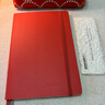 LEUCHTTURM1917【可定制】LEUCHTTURM1917筆記本德國(guó)燈塔本子A5軟皮手賬記事日記本會(huì)議記錄商務(wù)禮品老師 （新色）明亮紅 點(diǎn)格內(nèi)頁(yè) 曬單實(shí)拍圖