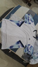 YONEX正品官方授權(quán)羽毛球服裝男女同款透氣跑步健身短袖套裝 110065BCR-011男款白色 L 曬單實(shí)拍圖