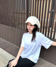 美職棒（MLB）官方 男女情侶虞書(shū)欣明星同款老花休閑百搭棉質(zhì)T恤短袖25夏季新款 紐約洋基隊(duì)/米白色(25新款) L 175/96A 曬單實(shí)拍圖