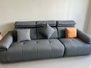 費杰羅真皮沙發(fā)客廳2025新款意式小戶型調(diào)節(jié)頭枕生態(tài)皮藝沙發(fā)996#2.6m 曬單實拍圖