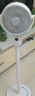 艾美特（AIRMATE）【小暴風(fēng)】空氣循環(huán)扇大風(fēng)量搖頭電風(fēng)扇家用臺(tái)式落地扇升級(jí)加高換氣輕音柔風(fēng)小風(fēng)扇 FA18-X115 曬單實(shí)拍圖