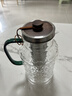 茗歆加厚玻璃茶壺單壺耐高溫煮茶器家用燒水壺過(guò)濾泡茶花茶壺 豎紋壺2500毫升單壺 曬單實(shí)拍圖