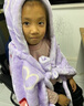 無(wú)印良品小學(xué)生珊瑚絨毛毯毛巾被披肩毯沙發(fā)毯教室空調午睡毯斗篷四季可用 小粉喵【可披可蓋 不掉毛 不起球】 103X106cm【教室趴睡 居家蓋毯】 曬單實(shí)拍圖