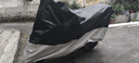 丘睿豪爵tr300摩托車衣旅行版車罩TR300plus防雨防塵遮陽罩保護適用于 黑色牛津布車罩 豪爵TR300 PLUS【旅行版】 曬單實拍圖