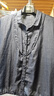 斯琴（siqin）2023夏季新品女苧麻深蘭翻領(lǐng)單排扣連袖短袖襯衫 BCXS03428 深蘭 M 曬單實(shí)拍圖