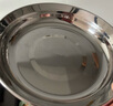 onlycook316不銹鋼盤子 食品級餐碟子 家用備菜盤 圓盤餐盤餐具 20cm 曬單實(shí)拍圖