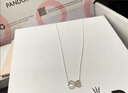 潘多拉（PANDORA）[夏之光推薦]閃亮永恒符號項鏈頸飾簡約小眾銀色七夕情人節(jié)禮物 閃亮永恒符號頸鏈 50cm 曬單實拍圖