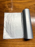 AKBK平口垃圾袋銀色60*80cm75只單面1.2絲加厚中大號(hào)家用一次性塑料袋 曬單實(shí)拍圖
