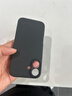 ALittleFlower適用蘋果16手機(jī)殼 iphone16保護(hù)套全包超薄散熱裸機(jī)磨砂防摔硅膠軟殼男女款【石墨黑】 曬單實(shí)拍圖