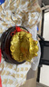 善揚純黃銅金蟾招財擺件銅金蟬風(fēng)水?dāng)[件三腳金蟾蜍銅三足金蟾手把件 金錢金蟾長20cm[帶底座+五帝錢] 曬單實拍圖