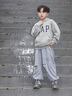 Gap男女童2025秋季新款Logo膠印抓絨套頭連帽衫兒童裝衛(wèi)衣829299 淺灰色 130 cm(8-9歲) 亞洲尺碼 曬單實拍圖