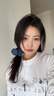 須橘玫瑰心事花朵大腸發(fā)圈女扎丸子頭繩女氣質(zhì)后腦勺高級(jí)感蘇發(fā)帶百搭 深藍(lán)花朵發(fā)圈F216 曬單實(shí)拍圖