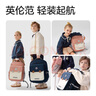 得力（deli）小學(xué)生護(hù)脊書包男女孩大容量減負(fù)背包BB161升級(jí)款 1-3年級(jí)粉色 曬單實(shí)拍圖
