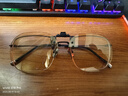 目舒康（MSCONE）近視夾片防藍光眼鏡防紫外線(xiàn)強光輻射疲勞護目平光鏡翻折夾片開(kāi)學(xué) 曬單實(shí)拍圖