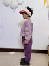 G.DUCKKIDS小黃鴨童裝女童套裝春秋季兒童衣服1-6歲中小童衛(wèi)衣卡通兩件套 紫色 80 尺碼建議6-9個(gè)月14-20斤 曬單實(shí)拍圖