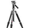 富圖寶（Fotopro）X-4CN VIDEO 液壓視頻云臺(tái) 可變獨(dú)腳 碳纖維相機(jī)攝影攝像視頻拍攝三腳架 銀色 曬單實(shí)拍圖