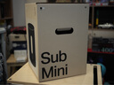 SONOS Sub Mini 有源低音炮 WiFi無(wú)線非藍(lán)牙 多房間連接 音響 電視音響客廳 低音炮音箱 家庭影院 黑色 曬單實(shí)拍圖