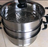 美廚（maxcook）304不銹鋼蒸鍋28CM 三層復(fù)底 燃?xì)鉅t電磁爐通用 曬單實(shí)拍圖