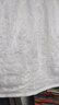 茵曼（INMAN）【100%棉質(zhì)】刺繡v領(lǐng)吊帶連衣裙女裝2025夏季新品顯瘦蛋糕型裙子 云朵白 S 曬單實(shí)拍圖