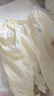貝瑞加（Babyprints）嬰兒衣服2件裝新生兒連體衣短袖寶寶哈衣純棉薄款爬服 粉黃59 曬單實拍圖