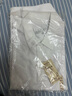 無印良品（MUJI） 男式 水洗 天竺編織短袖POLO衫純棉全棉AB1MAA4S 白色 XL 180/104A 曬單實(shí)拍圖