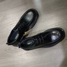 奧康男鞋夏季2025新款真皮商務(wù)休閑透氣皮鞋男士黑色德比正裝鞋上班鞋 黑色 41 曬單實(shí)拍圖