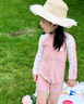 G.DUCKKIDS童裝女童套裝夏季2024新款中大童女孩夏裝扎染純棉短袖T恤半身裙 粉色（帶安全褲） 140 建議身高130-140cm年齡9-10歲 曬單實(shí)拍圖