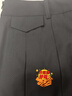 森馬（Semir）休閑褲女設(shè)計(jì)元?dú)馇纹ざ萄澩ㄇ邴}系夏易打理百褶裙褲101324125007 曬單實(shí)拍圖