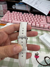 原裝拆機華為正品GT5GT4女款41mm按壓式新款真皮表帶腕帶銀色扣子 gt4銀色扣女款18mmGT5也可以用 曬單實拍圖
