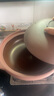 全品屋無(wú)釉砂鍋燉鍋家用燃氣干燒鍋煲仔飯煤氣灶專(zhuān)用陶瓷煲紅泥砂鍋3.6L 曬單實(shí)拍圖