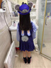 G.DUCKKIDS小黃鴨女童套裝夏季朱迪兔子警官衣服兒童jk百褶裙子cos服三件套 三件套【春秋款】+領(lǐng)帶+尾巴+兔子掛件 130 建議7~8歲【120-130cm】cm 曬單實(shí)拍圖