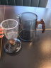 美斯尼 加厚玻璃煮茶壺煮茶器耐熱墨色玻璃泡茶壺木柄泡茶器功夫茶具 曬單實(shí)拍圖