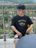 增致牛仔（zengzhi）300g重磅棉夏季男士短袖T恤寬松透氣潮流休閑運動(dòng)青年短袖男 曬單實(shí)拍圖