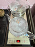 茶皇子（CHAHUANGZI）全自動(dòng)上水電熱水壺底部雙上水燒水煮茶一體機(jī)嵌入式茶臺(tái)燒水壺茶具電磁爐 1.2L 雙上水消毒款：37*20cm 曬單實(shí)拍圖