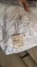 無印良品（MUJI）女式 涼感平紋立領(lǐng)短袖連衣裙裙子長裙襯衫裙開衫外搭涼感物語 白色 M (160/84A) 曬單實(shí)拍圖