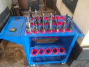 刀具管理車刀具車ＣＮＣ加工中心刀架BT30BT40BT50刀套工具架多層 加強(qiáng)版ＢＴ50中間加置物層 曬單實(shí)拍圖