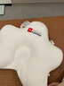 Hoag（霍格）嬰兒定型枕糾正頭型0-6-12月矯正新生兒寶寶枕頭護(hù)頸神器 白+白色 【母嬰A類一等品】 曬單實(shí)拍圖