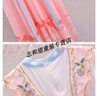 G.DUCKKIDS漢服女童古風(fēng)洋裝夏款超仙中國(guó)風(fēng)古裝襦裙夏季兒童公主裙子炸街潮 粉色 刺繡漢服連衣裙 120碼建議身高110cm 曬單實(shí)拍圖
