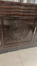 茂芝非國(guó)標(biāo)紅木東非酸枝【學(xué)名：古夷蘇木】全實(shí)木中式玻璃柜酒柜陳列 長(zhǎng)98cm酒柜【單個(gè)】 曬單實(shí)拍圖